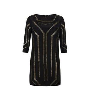 All Saints Quake Sequin/Embellished/Beaded Dress UK Size 8
